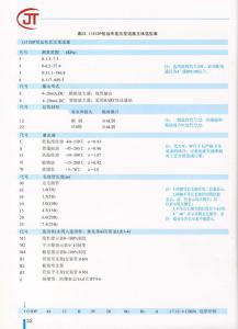 32)1151DP型遠(yuǎn)傳壓力變送器主體選型表